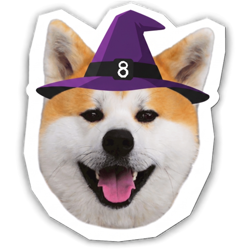 ハロウィンハチ犬