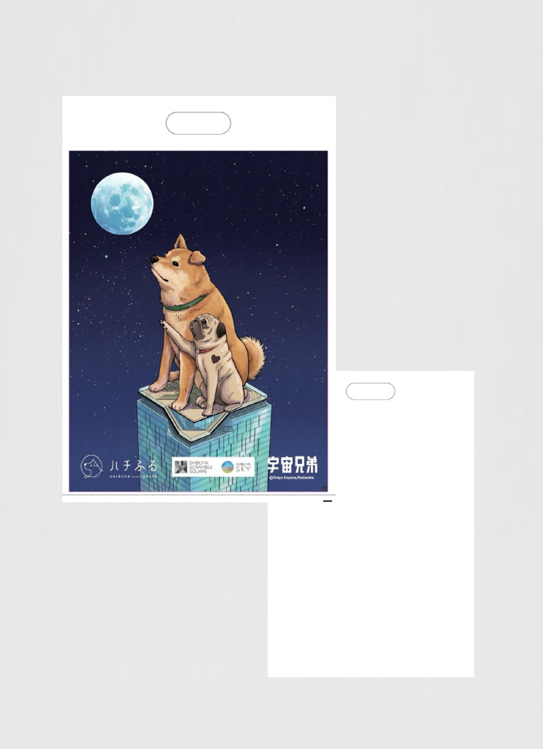 宇宙兄弟 ショッパー アポ×ハチふる
