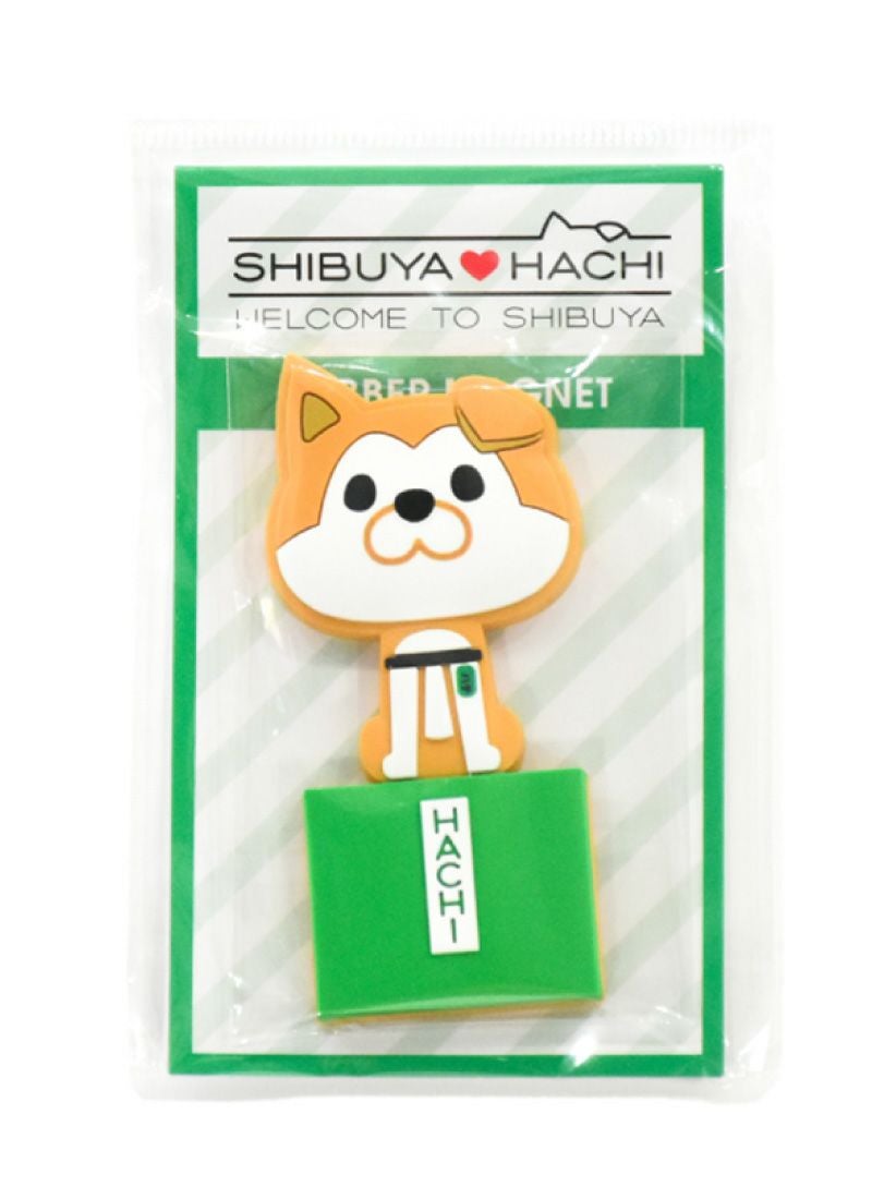 SHIBUYA LOVE HACHI〉SHIBUYA HACHI ラバーマグネット | ハチふる