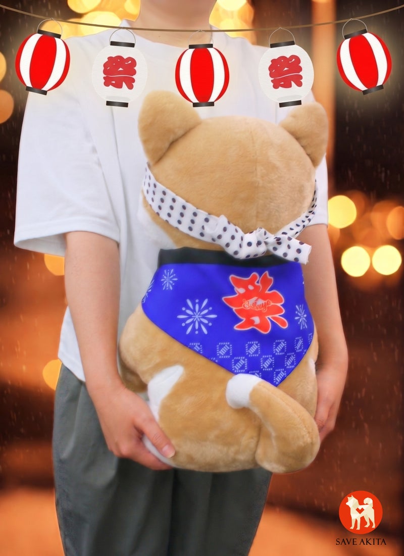 ハチふる特大ぬいぐるみ